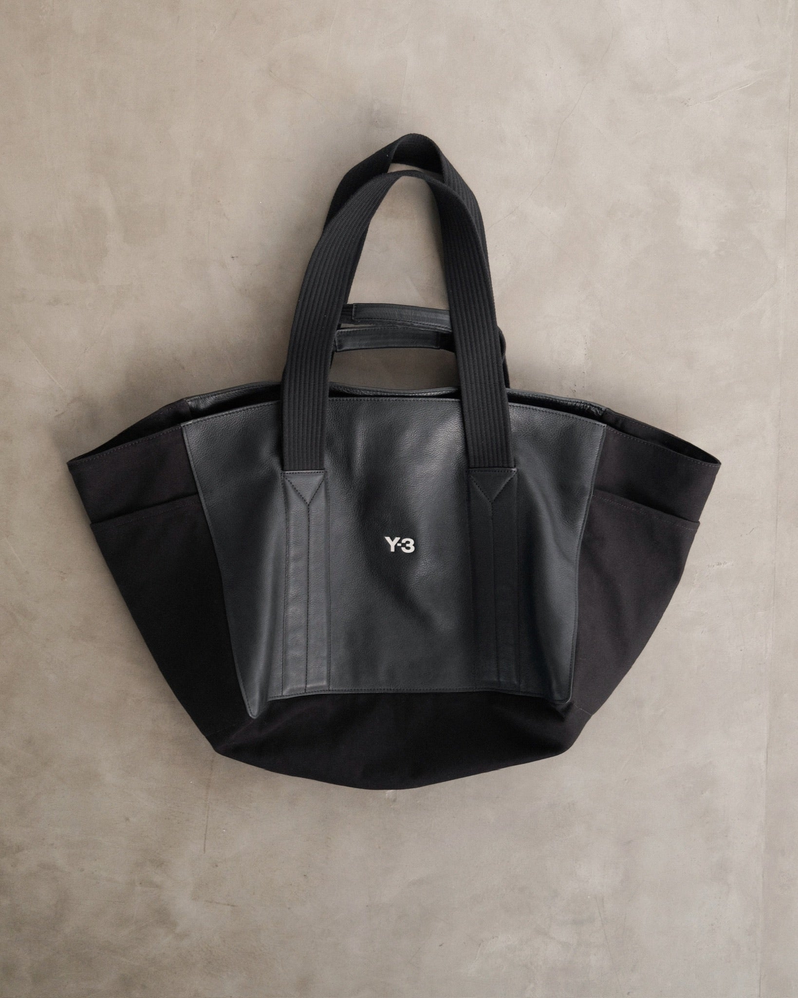 ADIDAS Y-3 Lux Leather Bag