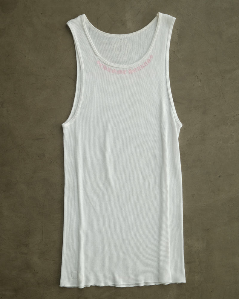 CHROME HEARTS SS25 “Love You” Rib Tank