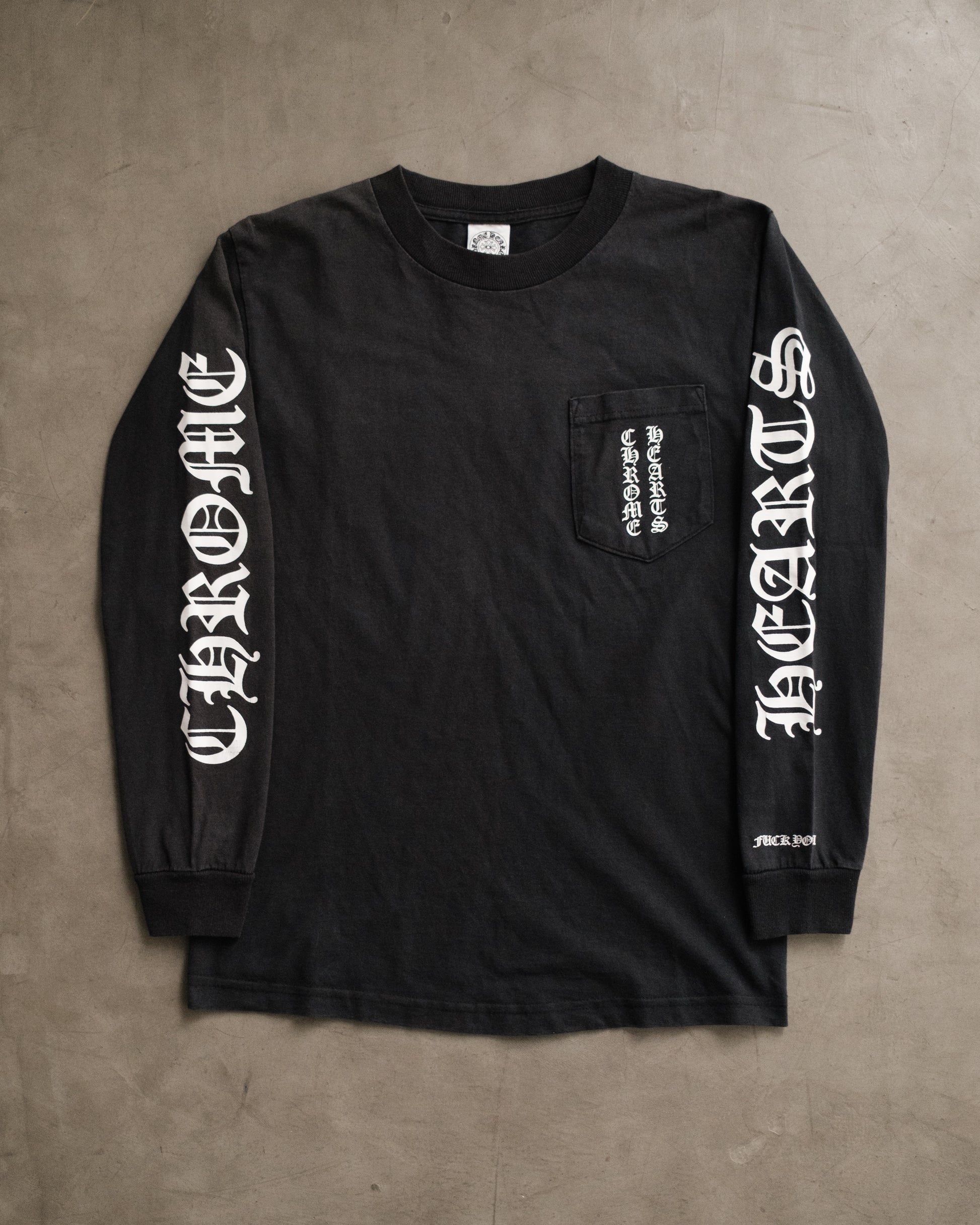 Chrome Hearts Metallic Prints Vertical Logo Vintage