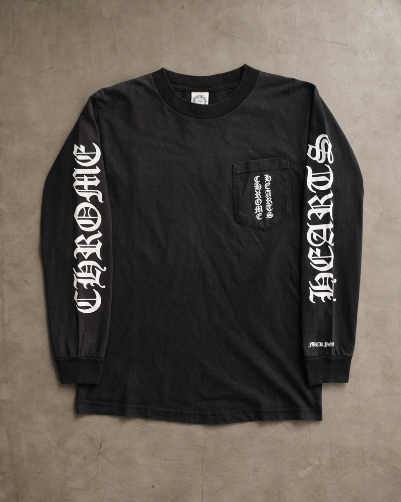 Chrome Hearts Metallic Prints Vertical Logo Vintage