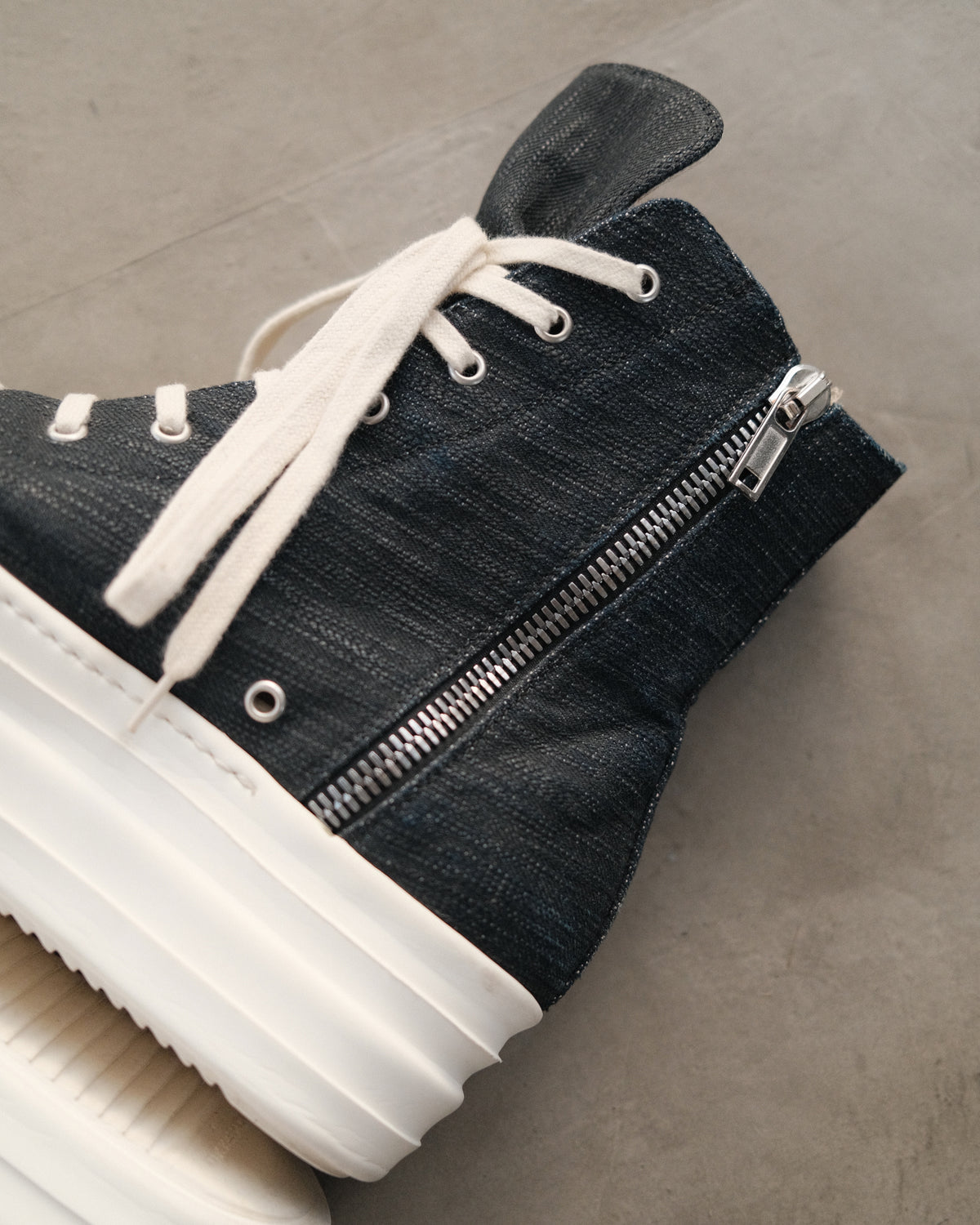 RICK OWENS Drkshdw Double Bumper Ramones Sneakers