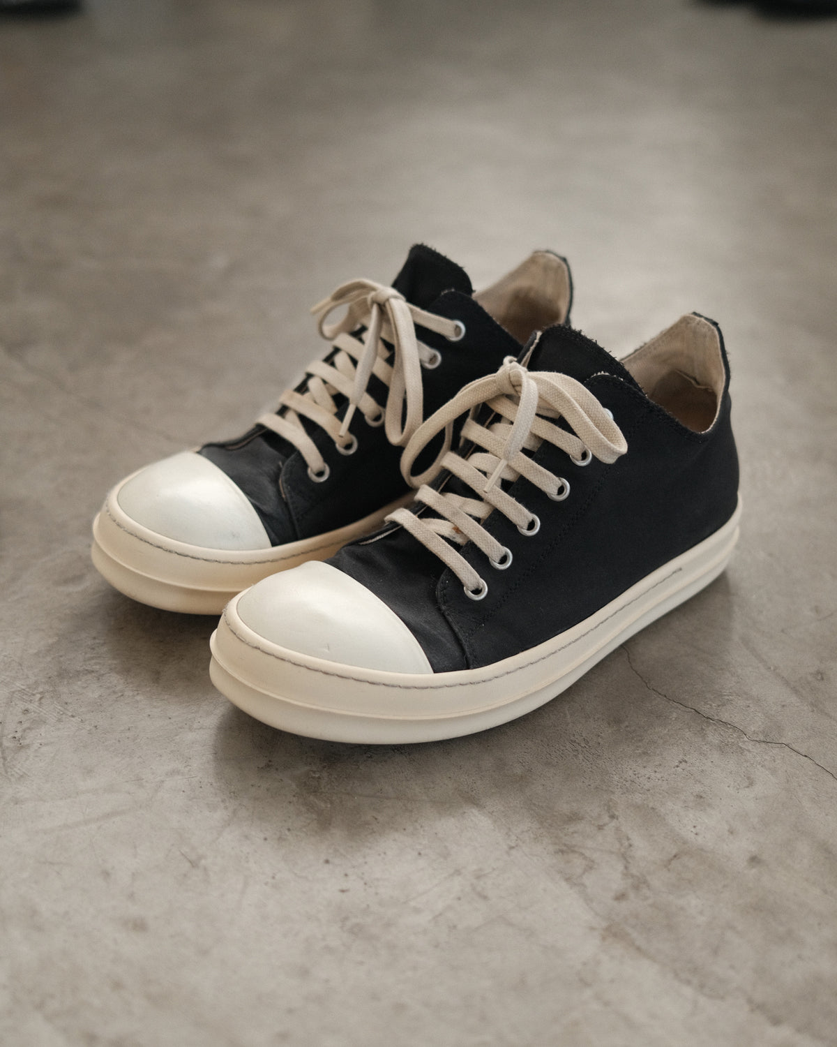 RICK OWENS Drkshdw Low-top Ramones