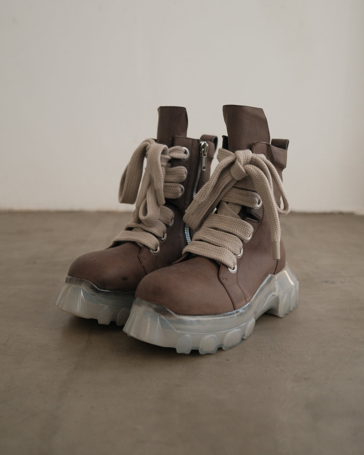 RICK OWENS SS23 Jumbo Lace Bozo Tractor