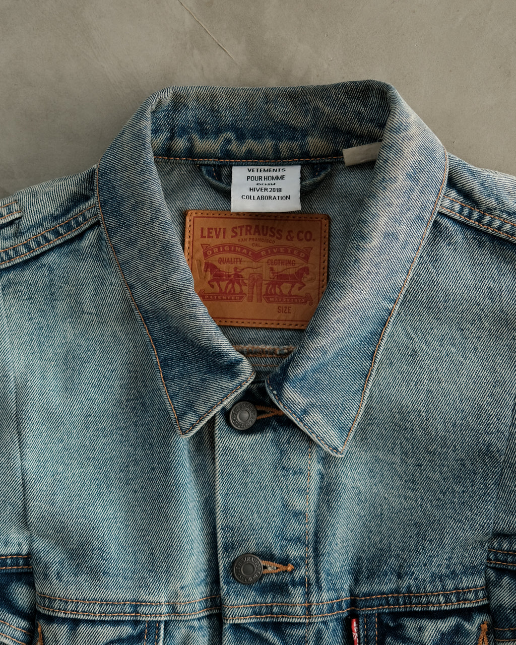 VETEMENTS x LEVI’S Re-Worked Denim Jacket