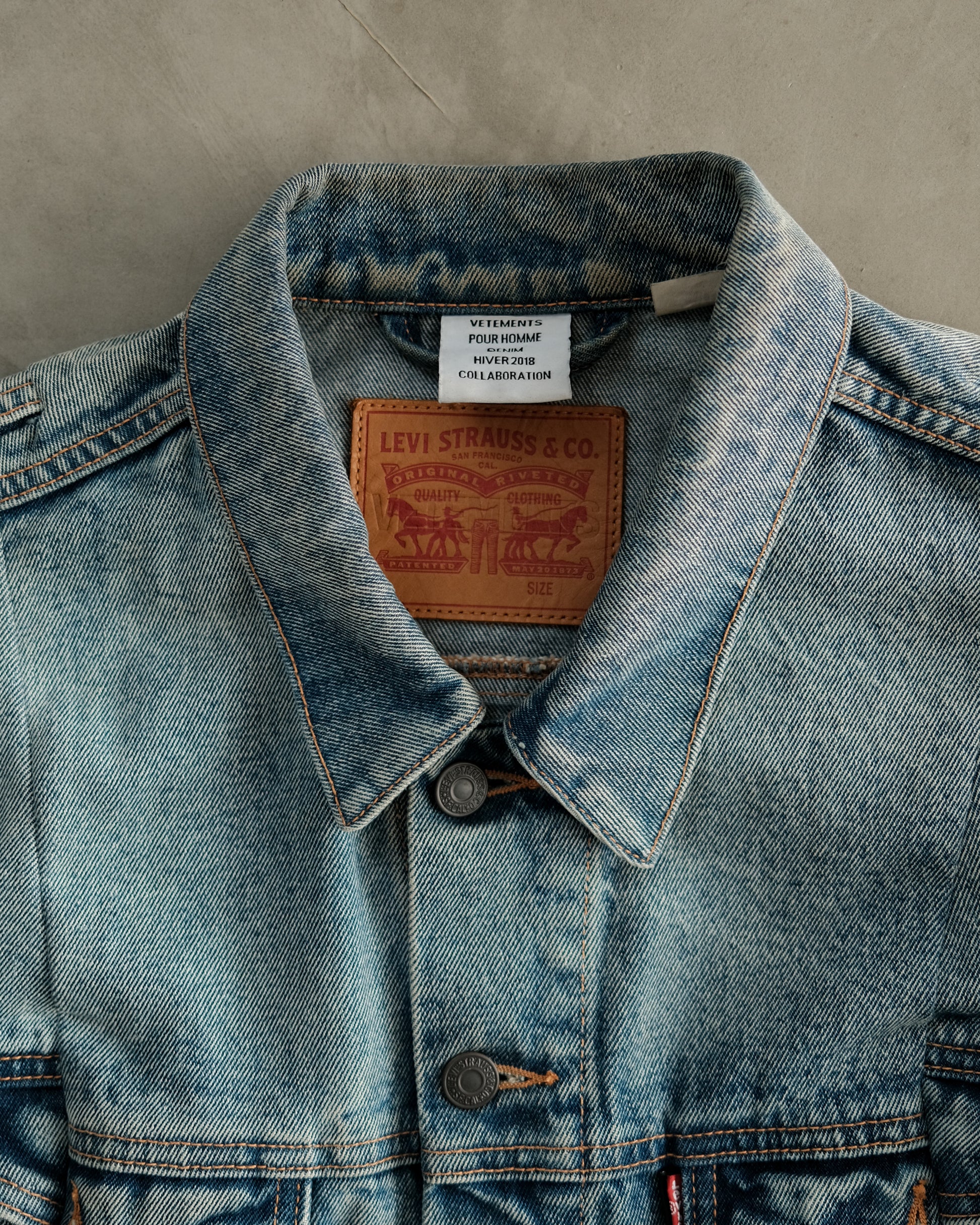 VETEMENTS x LEVI’S Re-Worked Denim Jacket