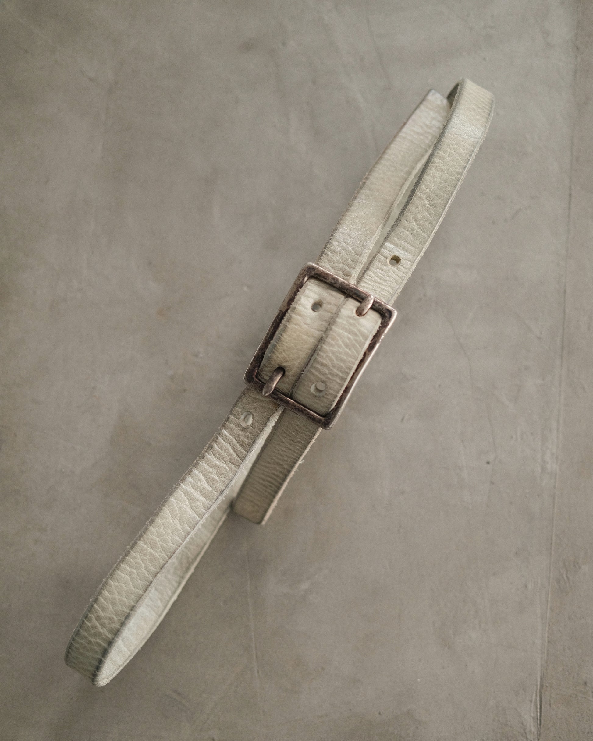 Carol Christian Poell Safe Double Buckle Leather Belt