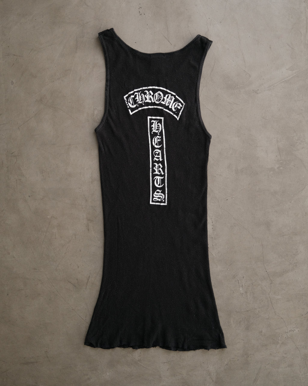 Vintage CHROME HEARTS Tbar Star Tank Top