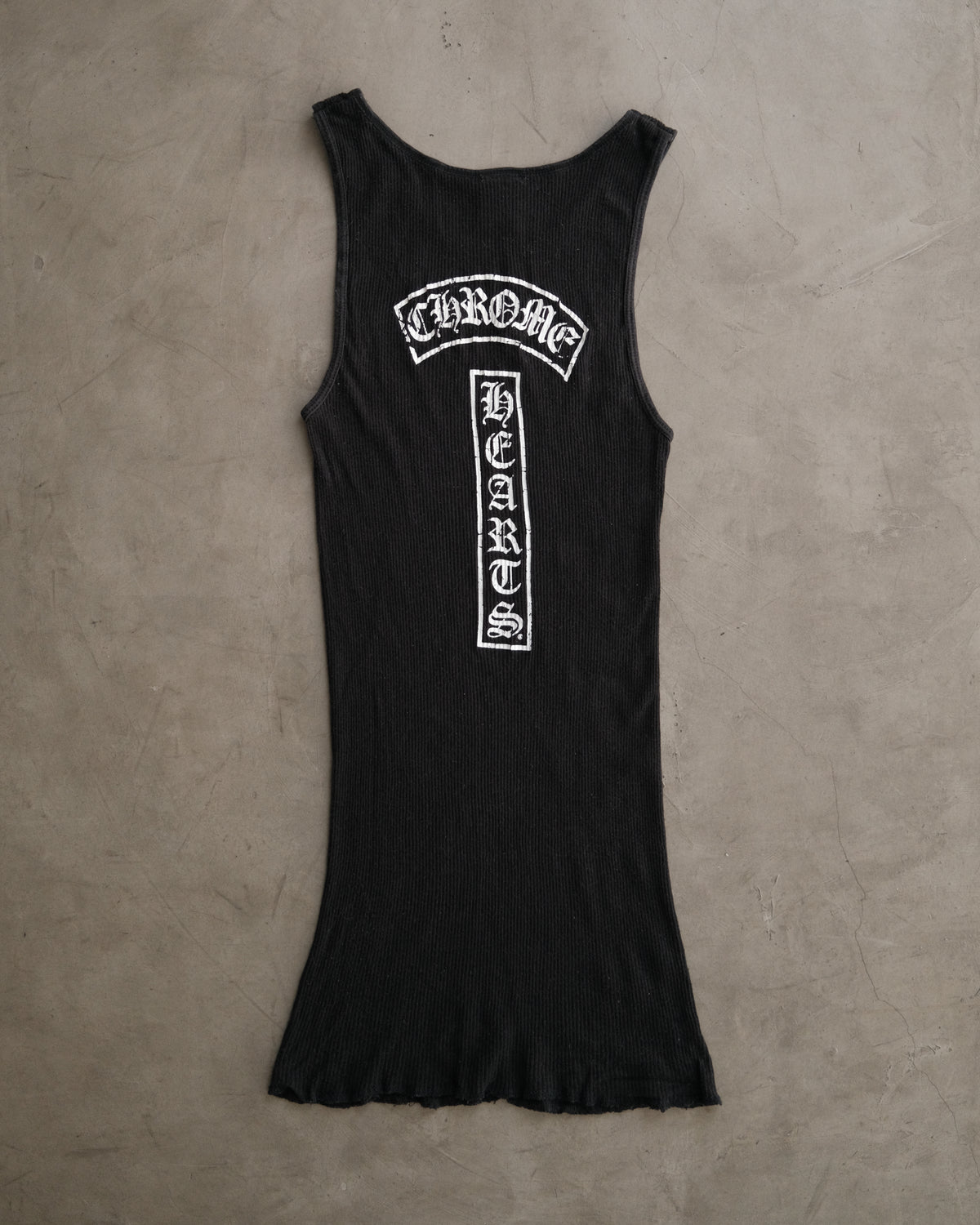 Vintage CHROME HEARTS Tbar Star Tank Top