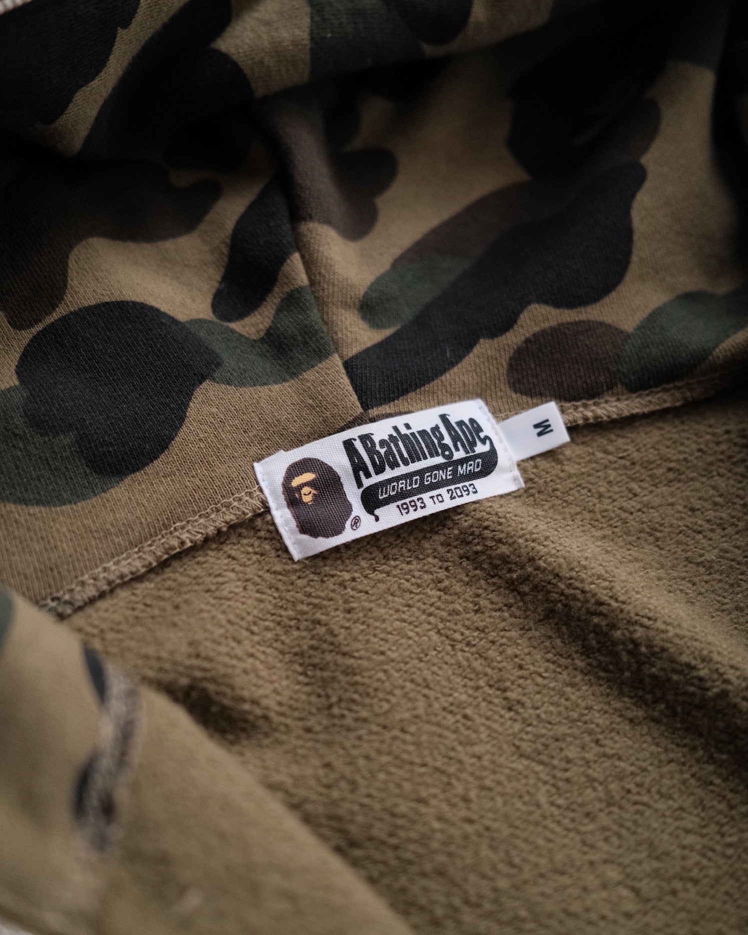 A BATHING APE Women Zip Throughs 1st Camo Shark Full Zip Hoodie