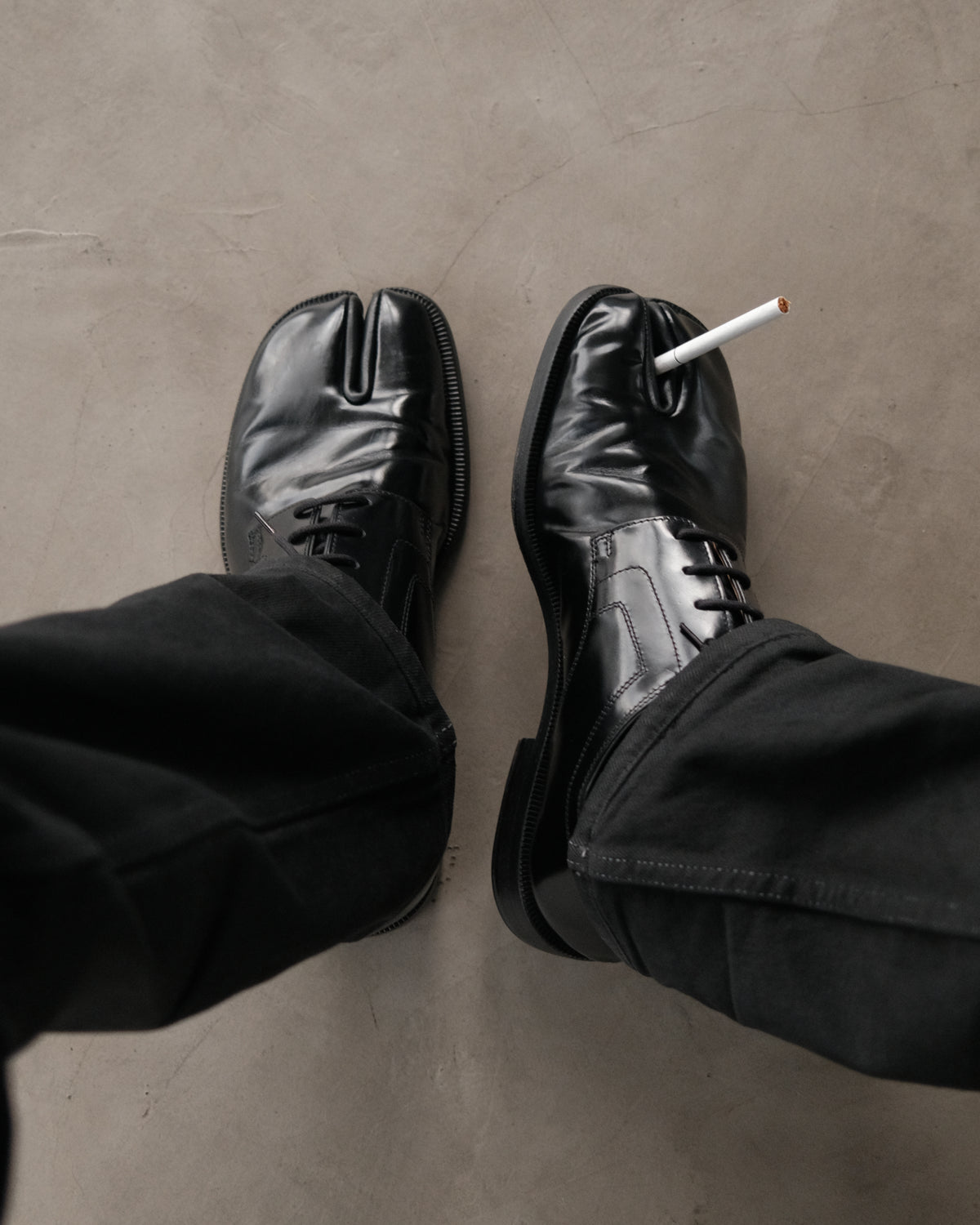 MAISON MARGIELA Leather Tabi Derby