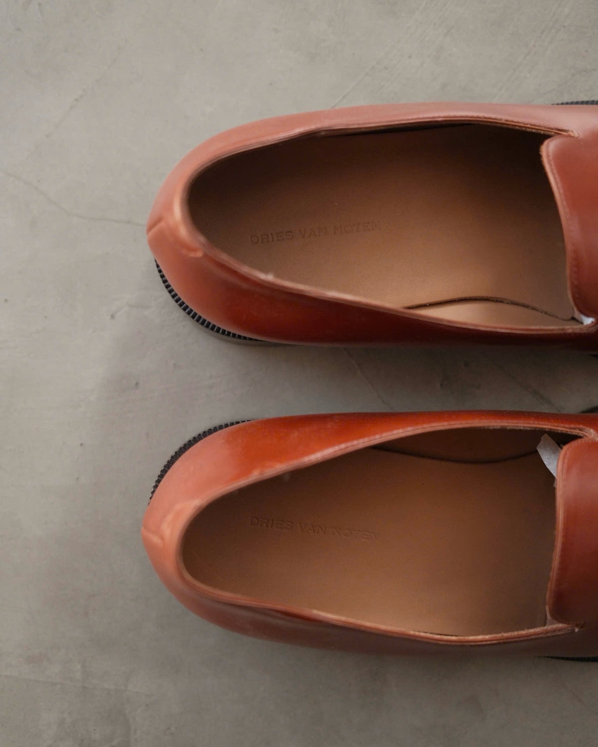 DRIES VAN NOTEN Leather Loafer