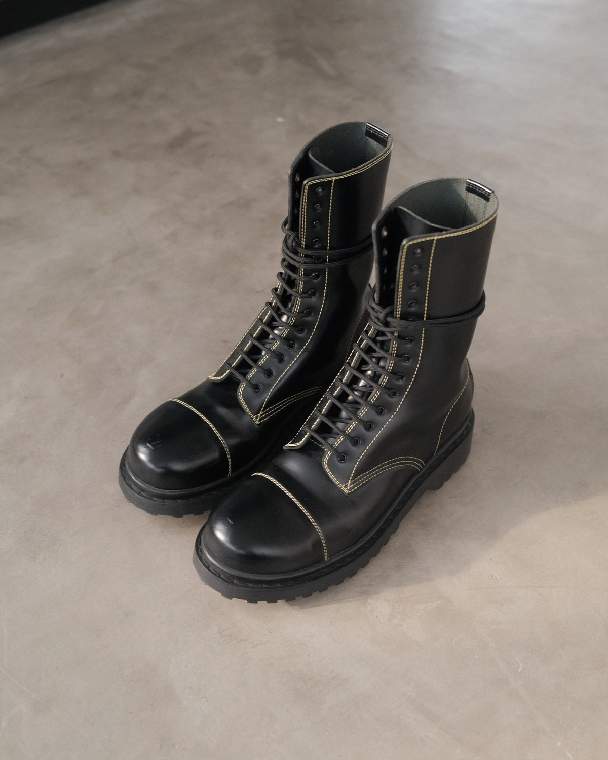 BALENCIAGA Lace-Up Boots