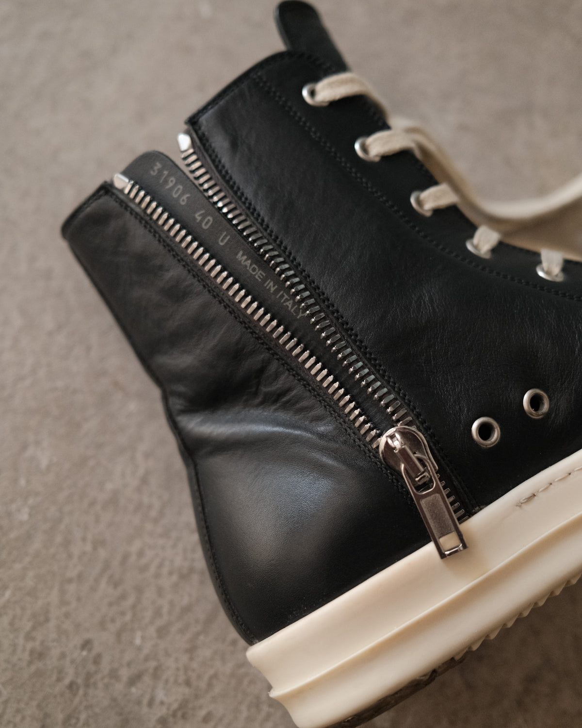 Rick Owens SS22 Fogachine Ramones High