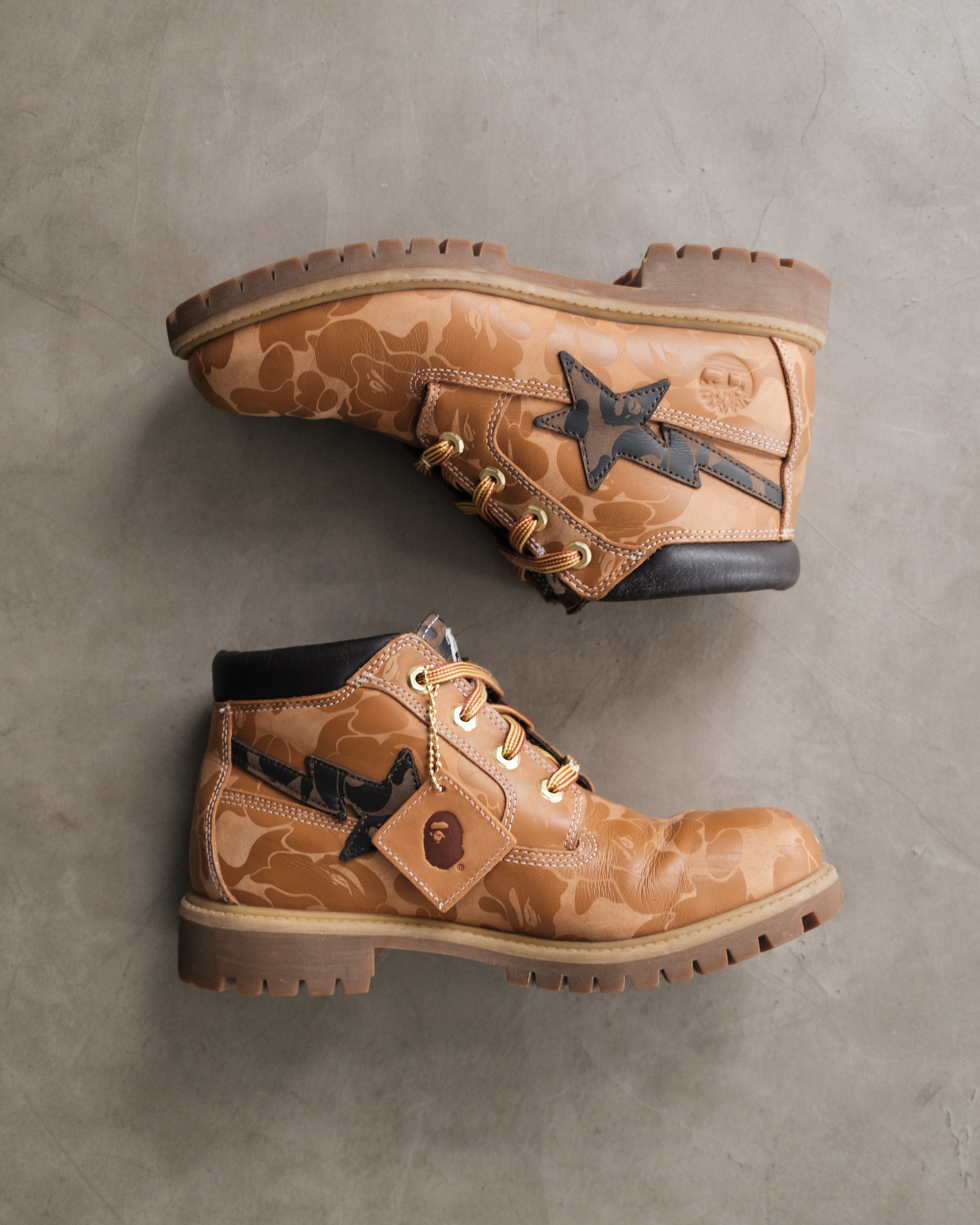 TIMBERLAND X BAPE Nelson Premium Boots – Around The Shoes