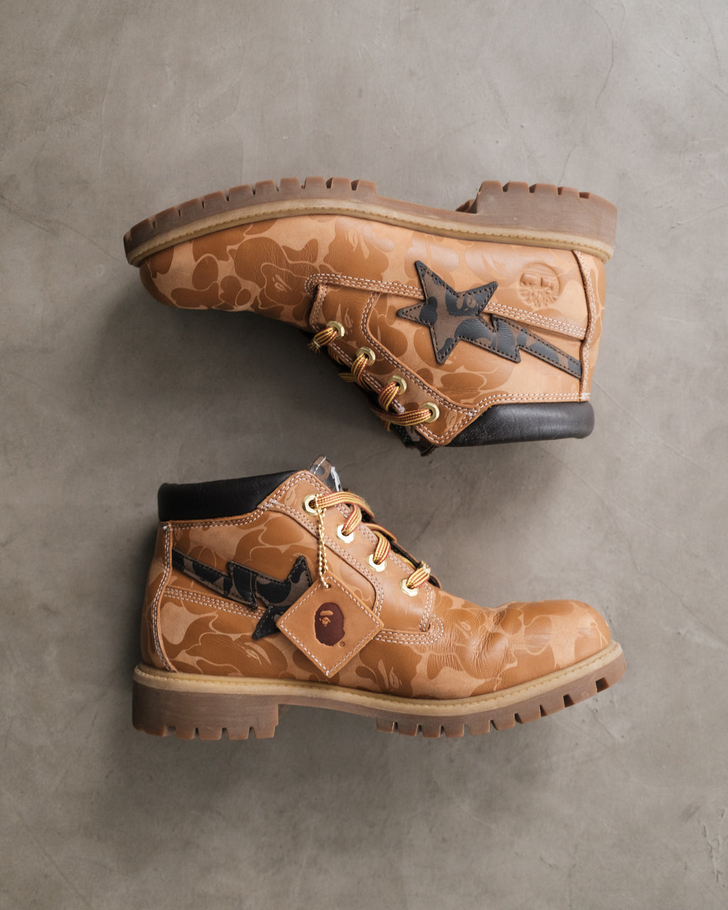 TIMBERLAND X BAPE Nelson Premium Boots