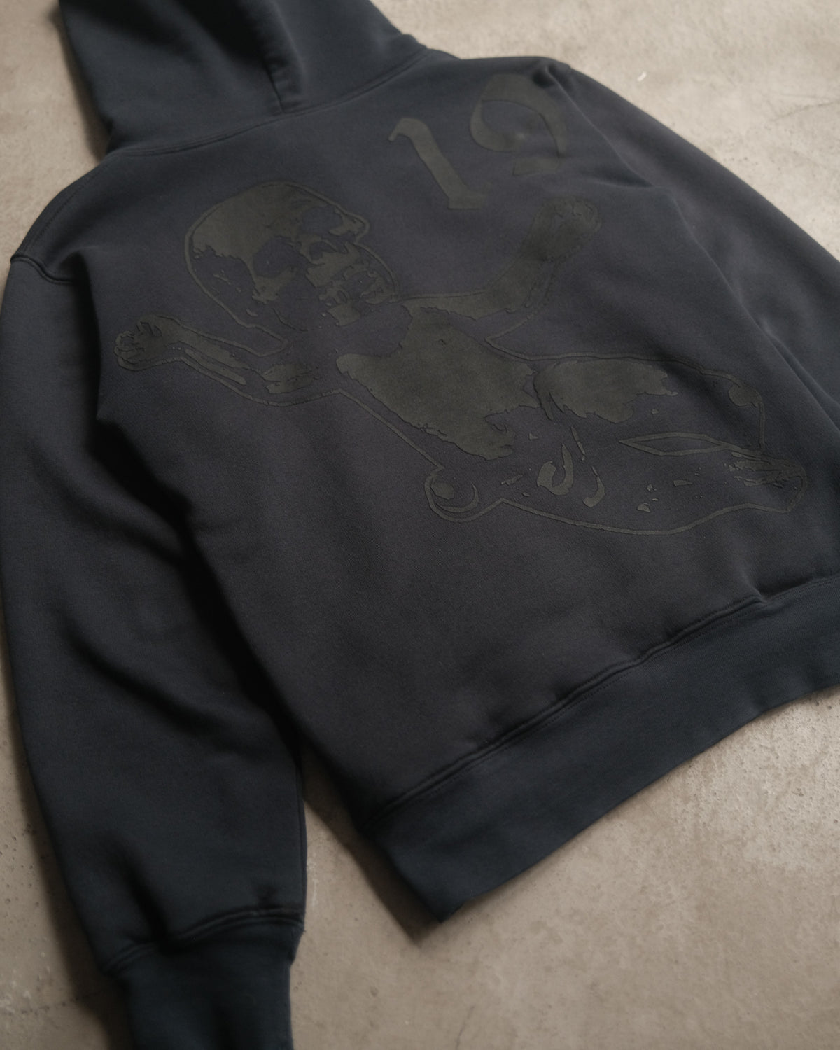 00’ Chrome Hearts Foti Horseshoe Skeleton 19 Zip-Up Hoodie