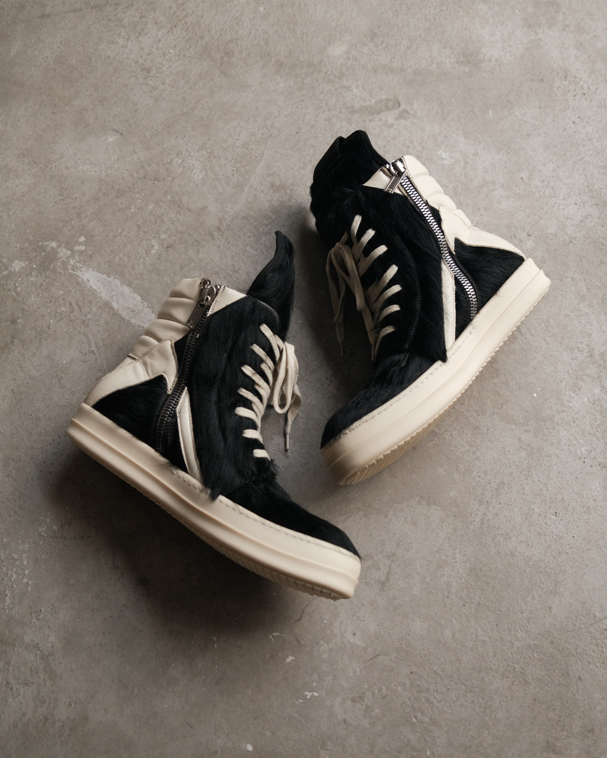 Rick Owens Pony Hair Geobasket
