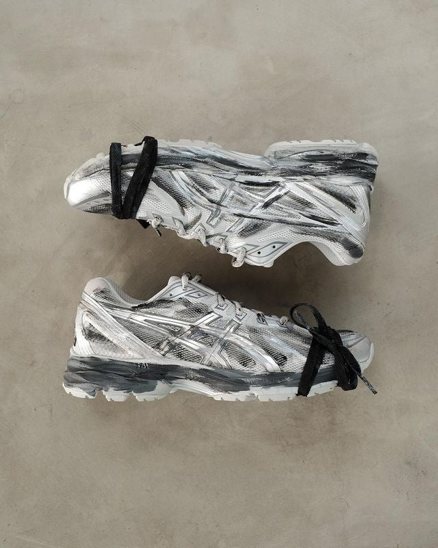 【無料郵送/関税込/正規品】 (W) Asics Gel-Flux 4 CN Gray Silv ASICS-Gel-Flux-4-Light-Grey-