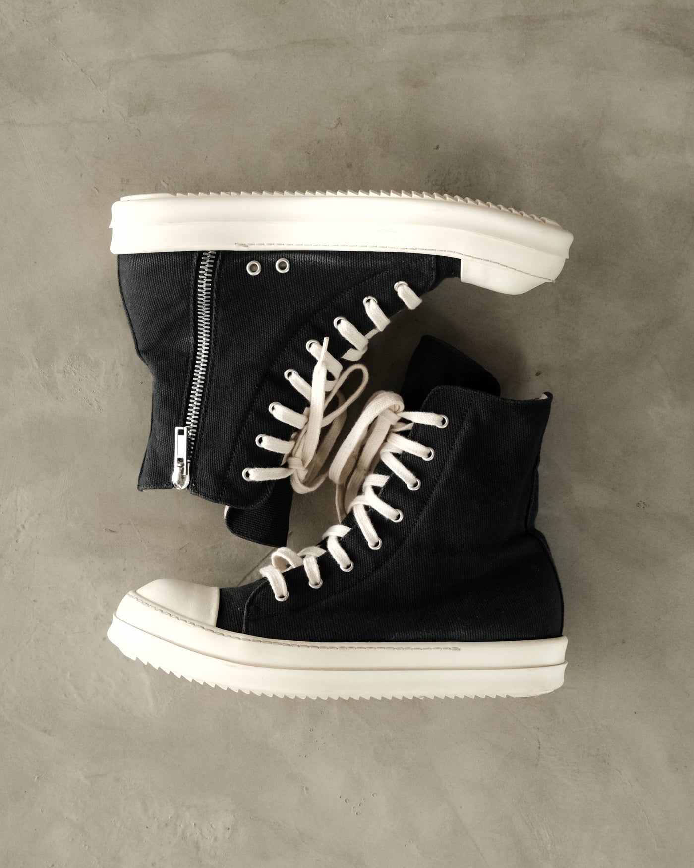 RICK OWENS Drkshdw Ramones High-top Sneakers – Around The Shoes