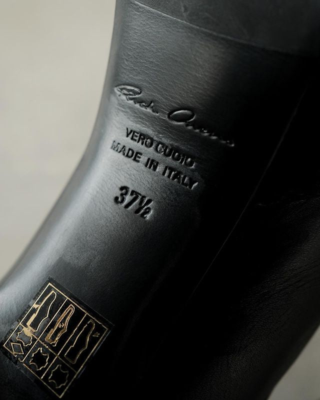 FW19 RICK OWENS Kiss Boots