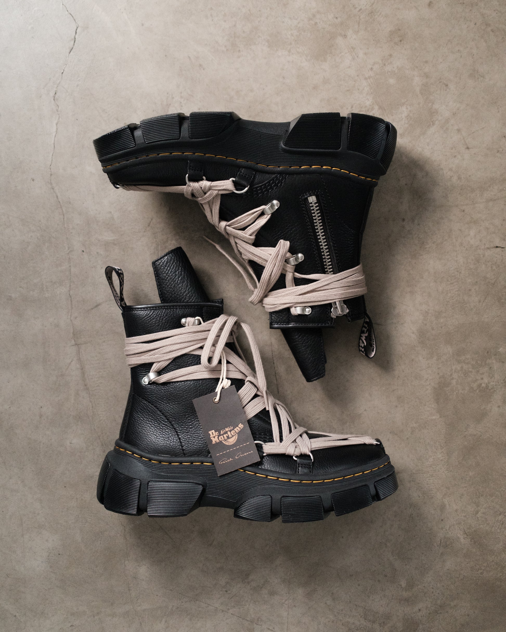 DR.MARTEN X RICK OWENS 1460 DMXL Mega Boots