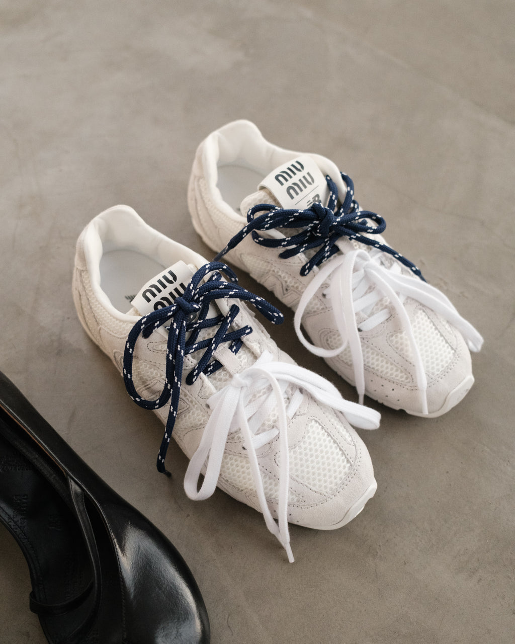 NEW BALANCE x MIU MIU White Sneaker