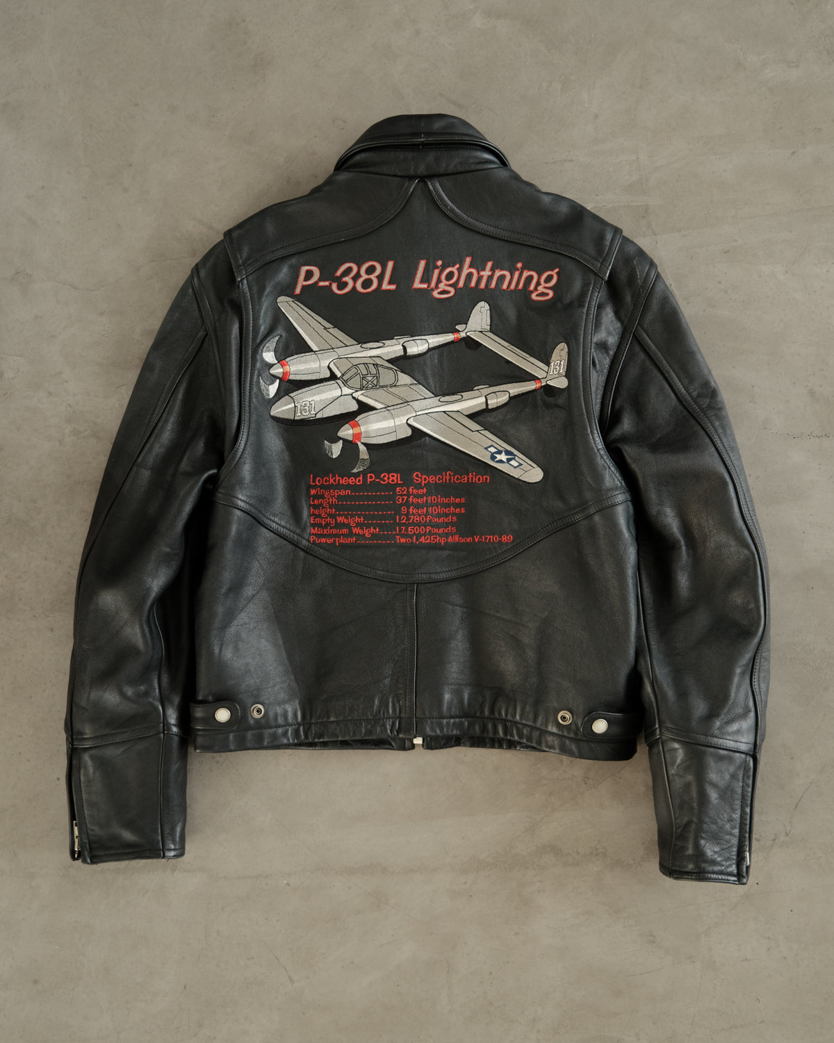 P-38L LIGHTNING Leather Jacket