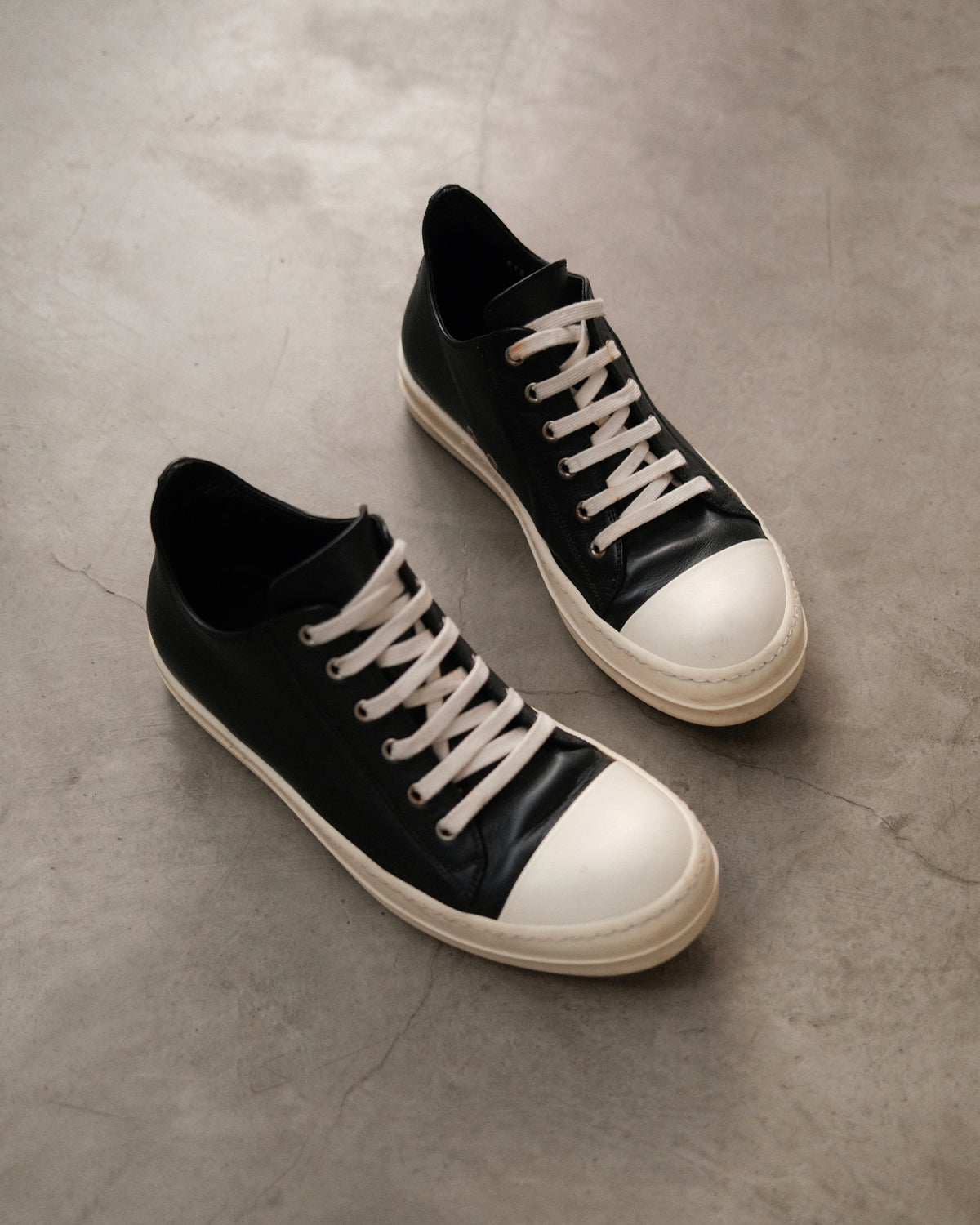 Rick Owens SS18 Mainline Low-top Ramones