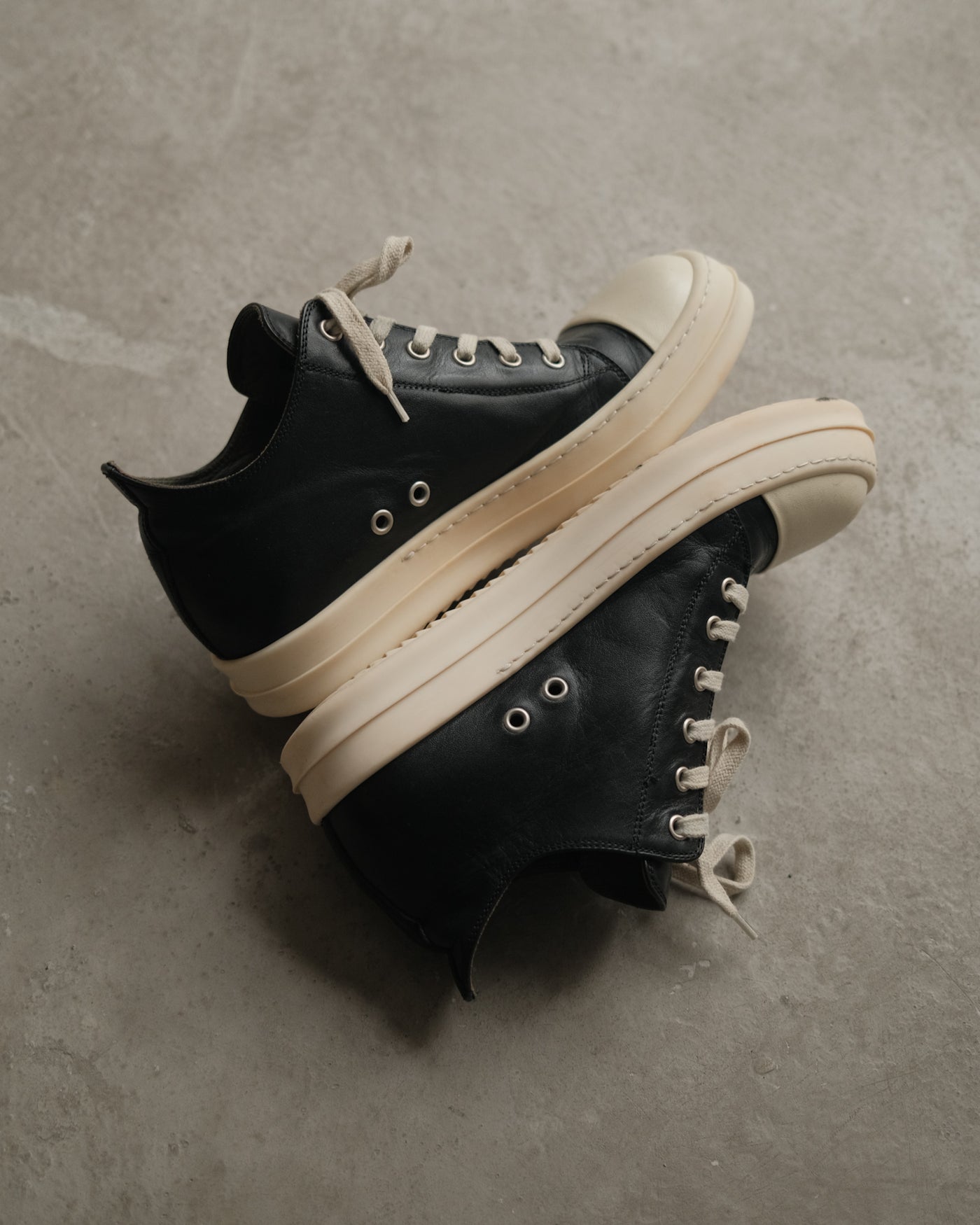 SS19 RICK OWENS Mainline Ramones Low