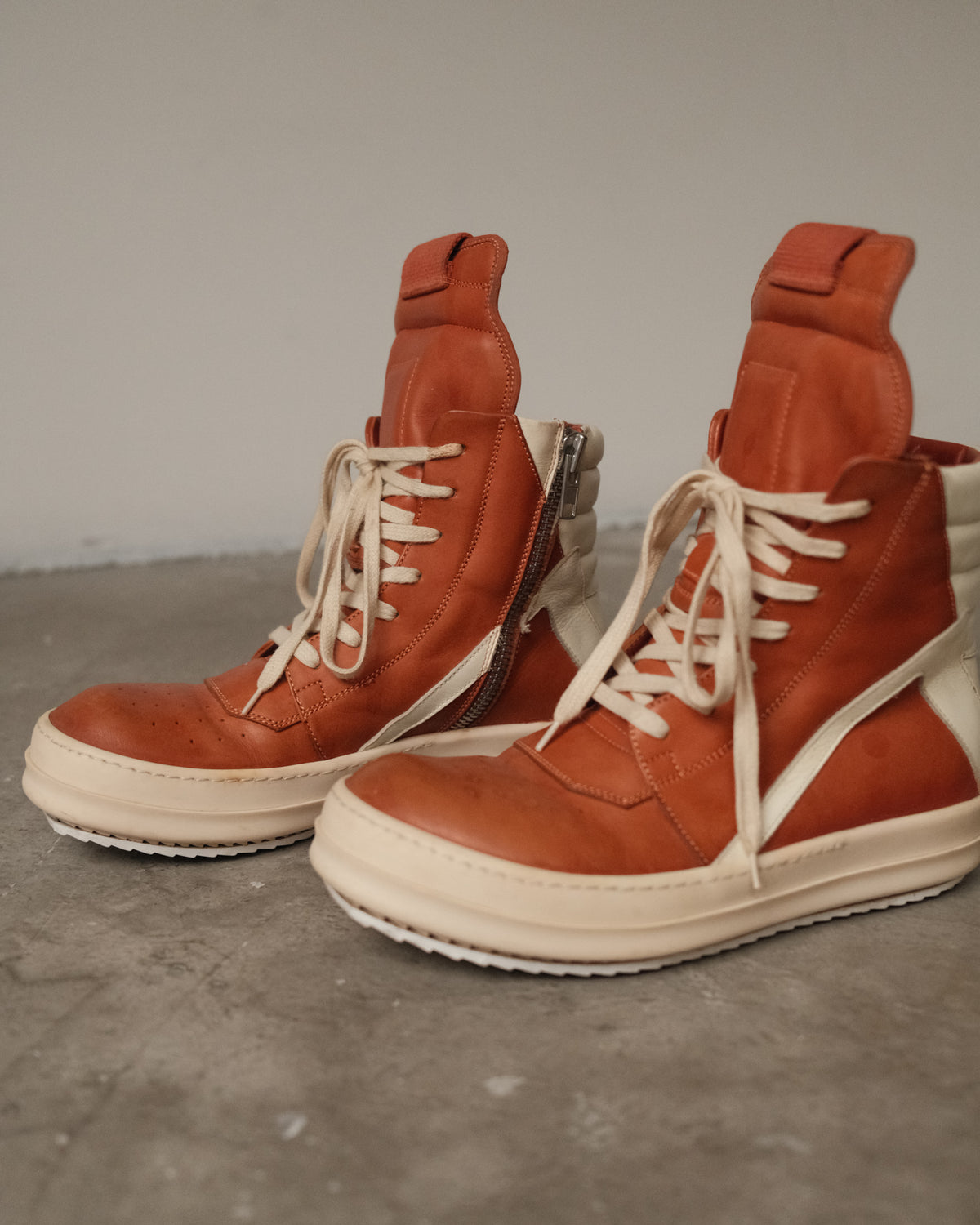 Rick Owens Geobasket Sneakers