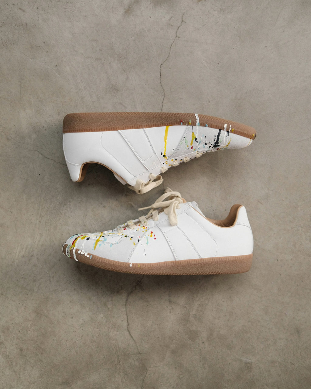 MAISON MARGIELA Replica Paint Low - Top Sneaker