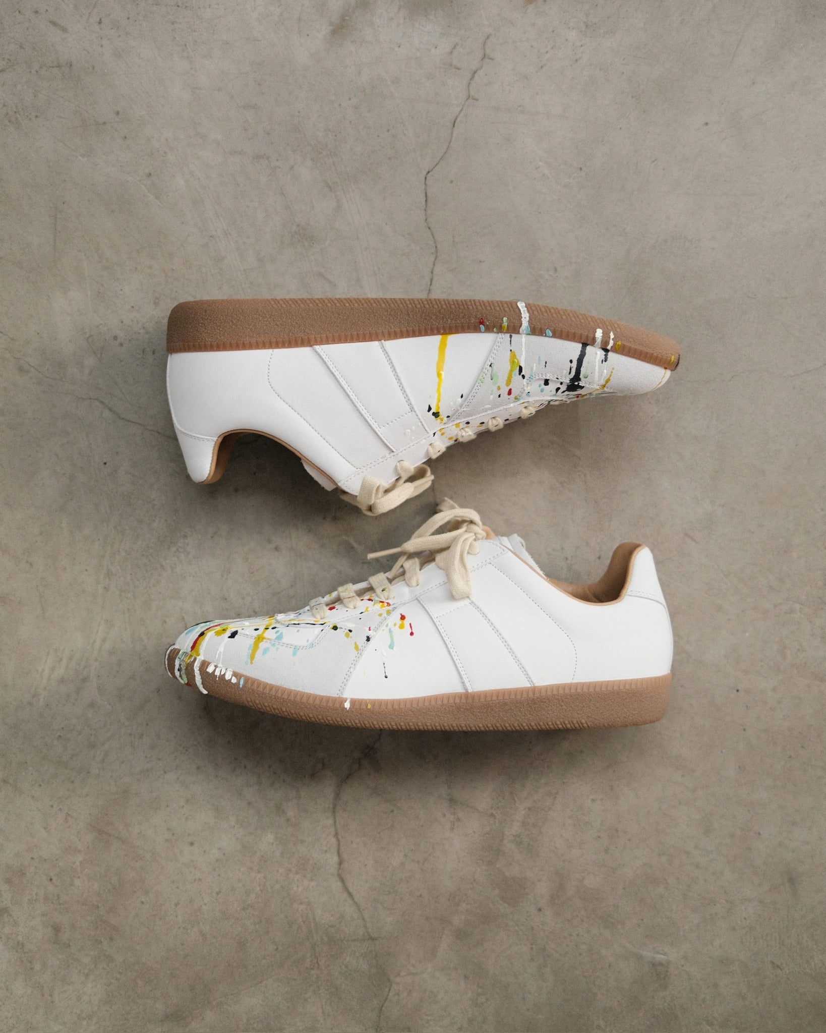 MAISON MARGIELA Replica Paint Low - Top Sneaker