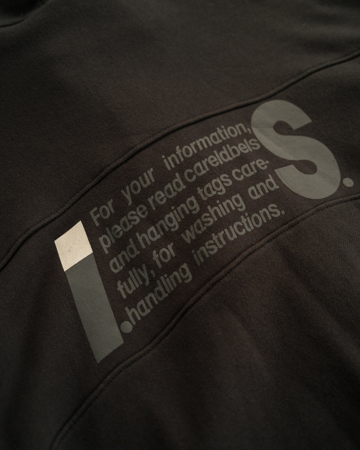 Vintage ISSEY MIYAKE Chisato Tsumori IS Logo Zip Hoodie