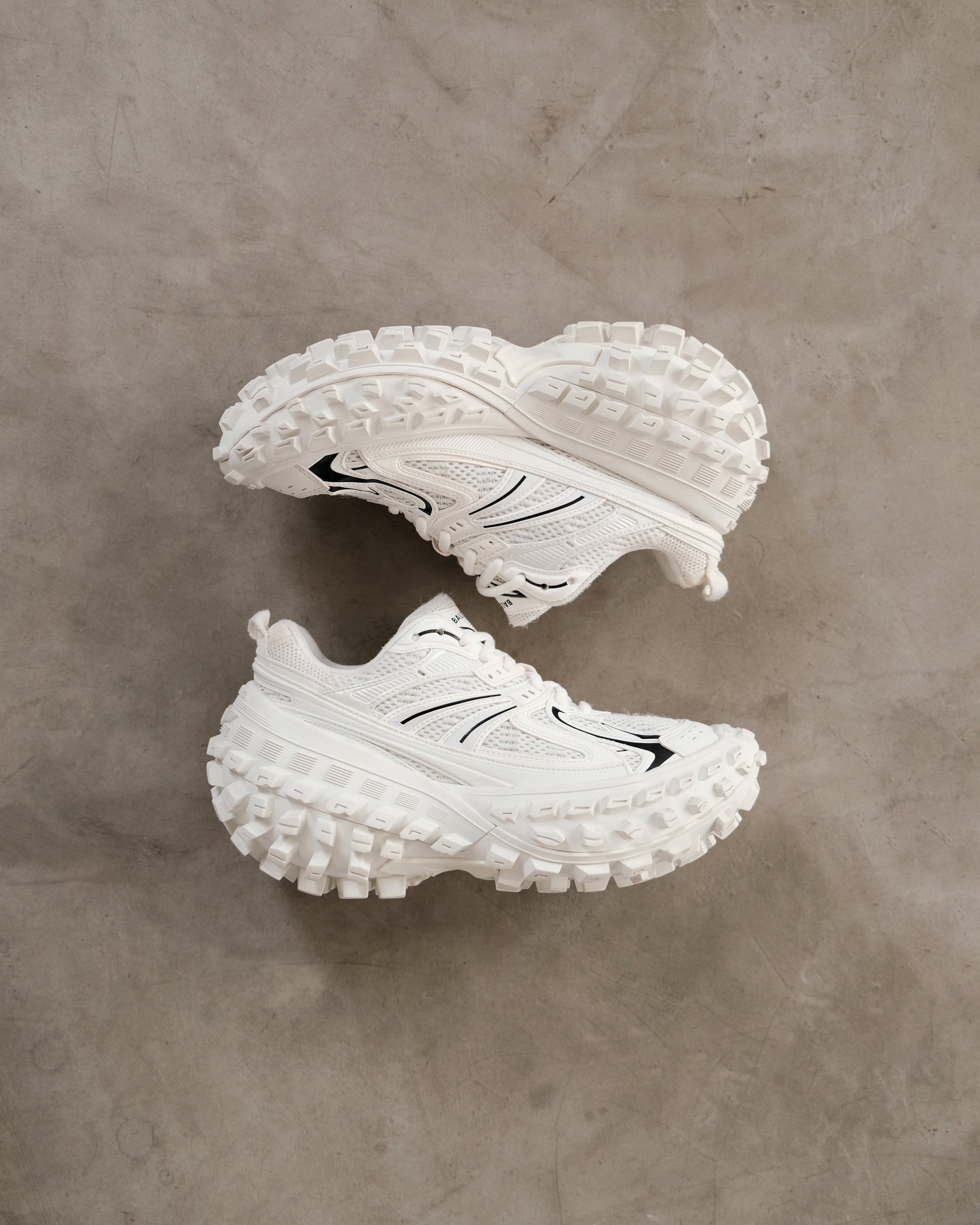 BALENCIAGA Defender Trainers ‘Light Beige’
