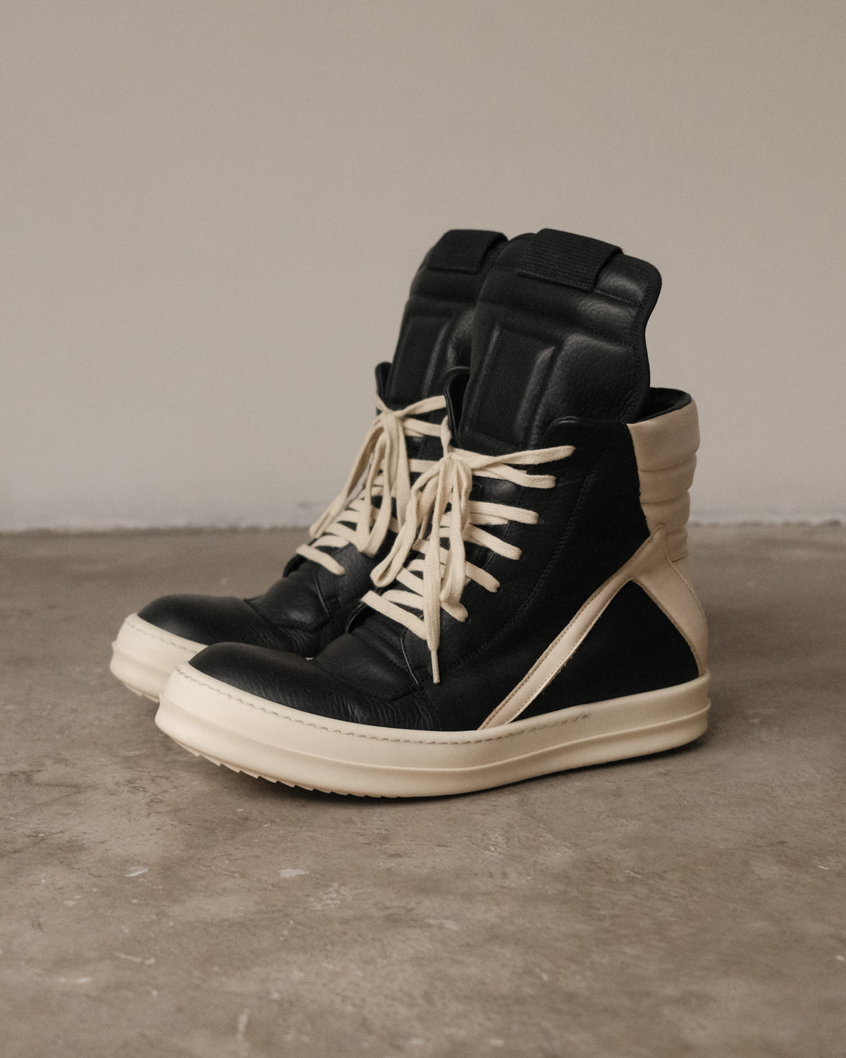 SS24 Rick Owens Geobasket Sneakers