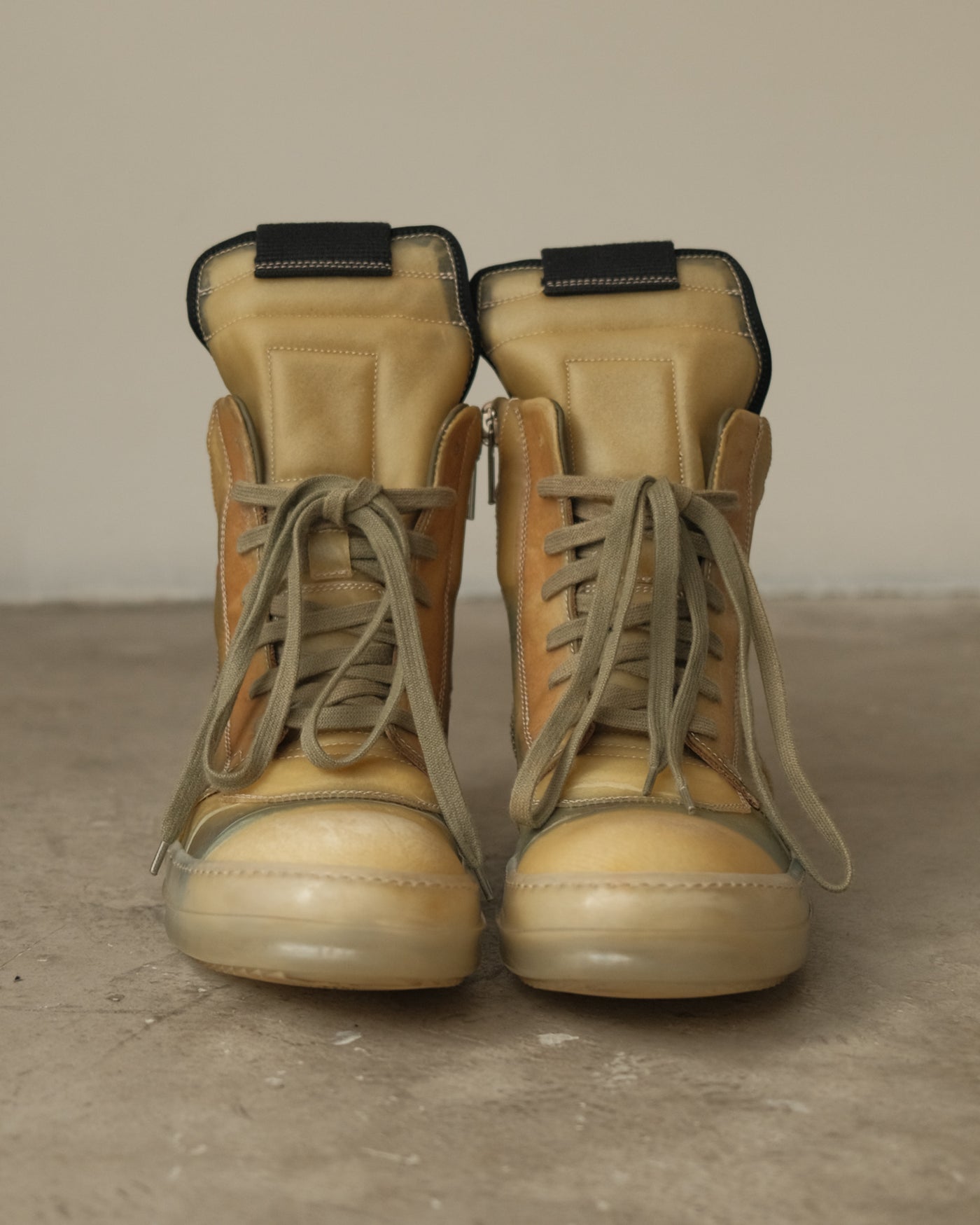 SS19 Rick Owens Babel Geobasket Sneakers