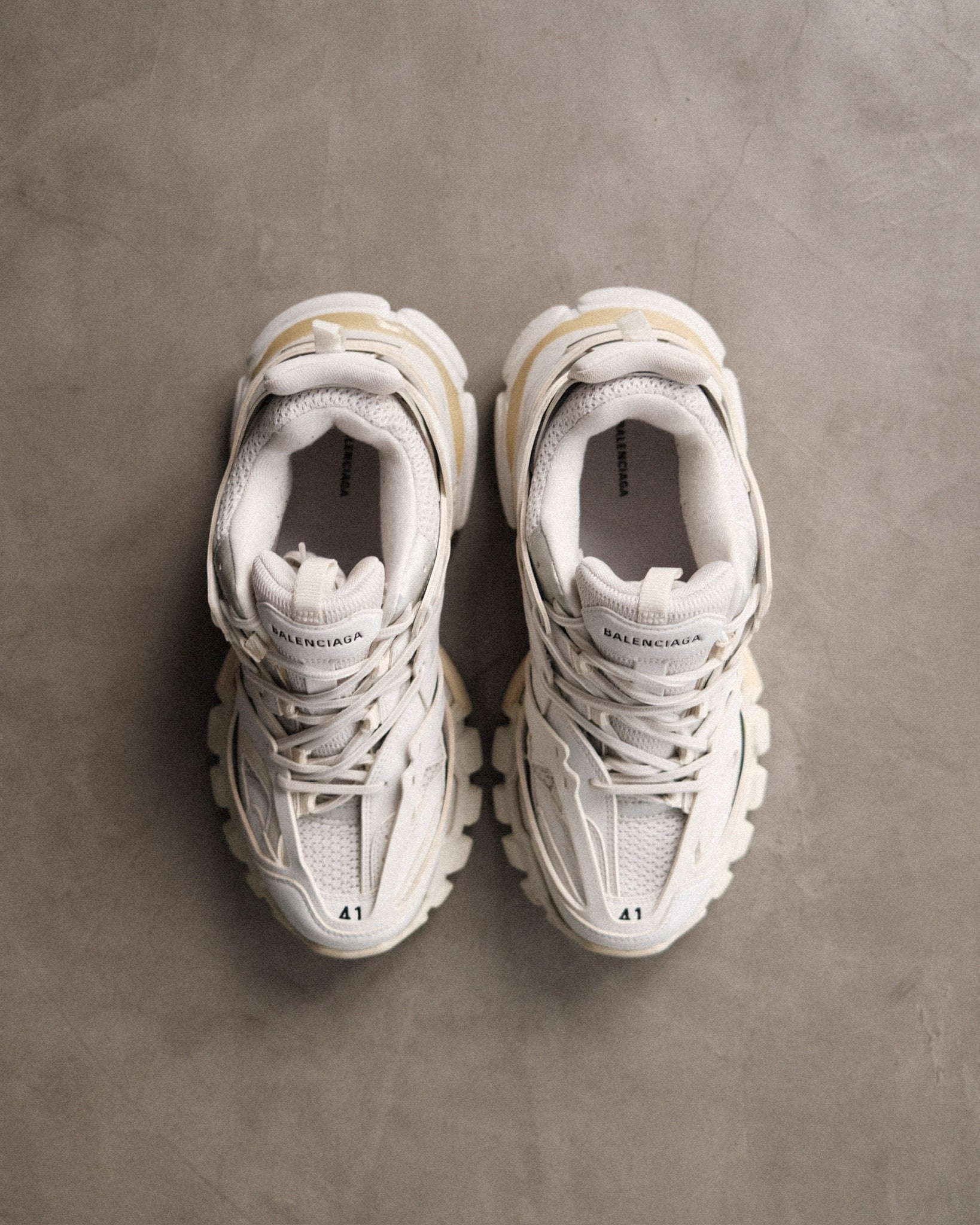 BALENCIAGA Track 1 White Sneaker – Around The Shoes