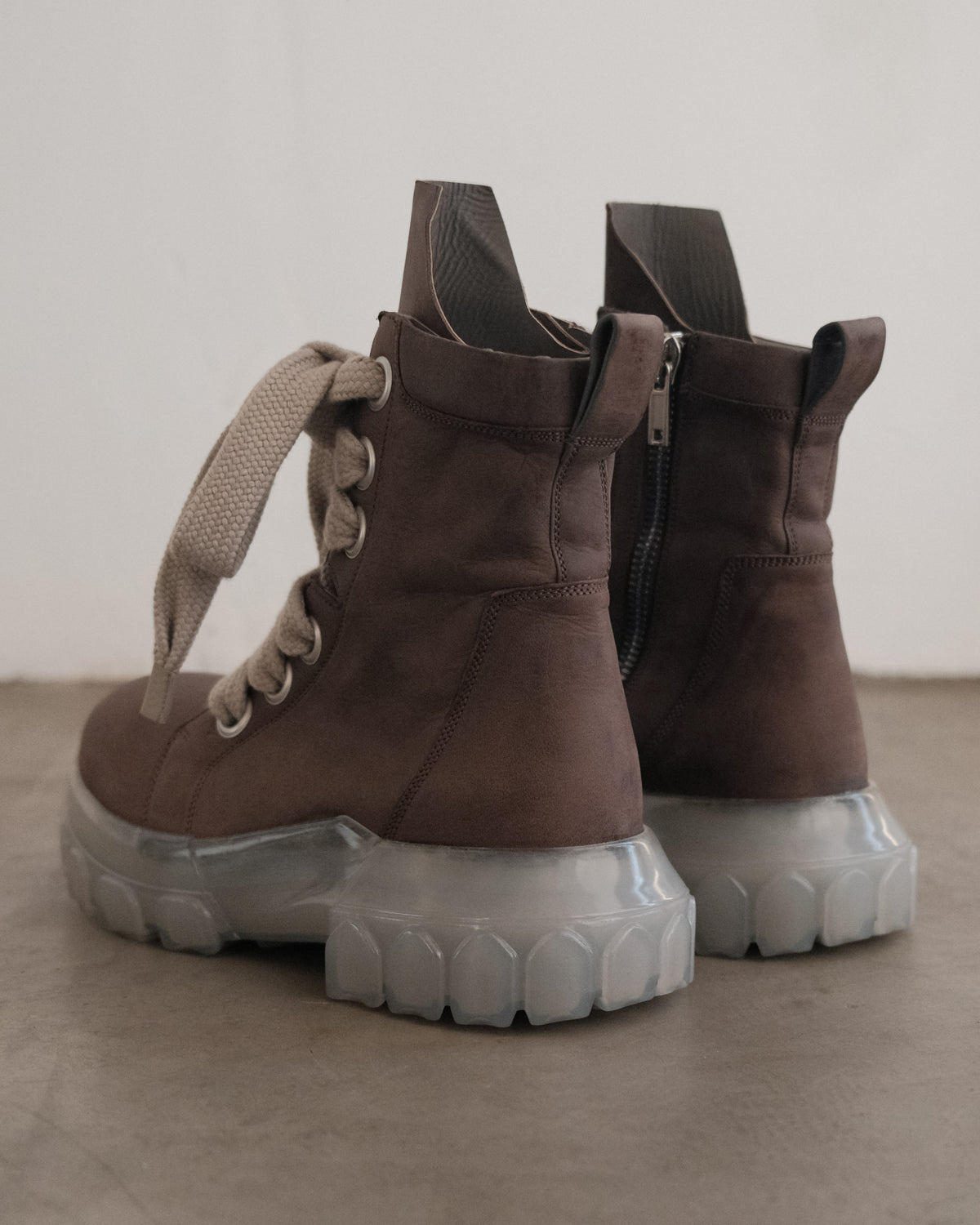 RICK OWENS SS23 Jumbo Lace Bozo Tractor