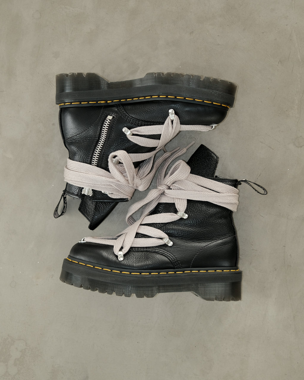 1460 Dr Martens Rick Owens Leather Platform Boots