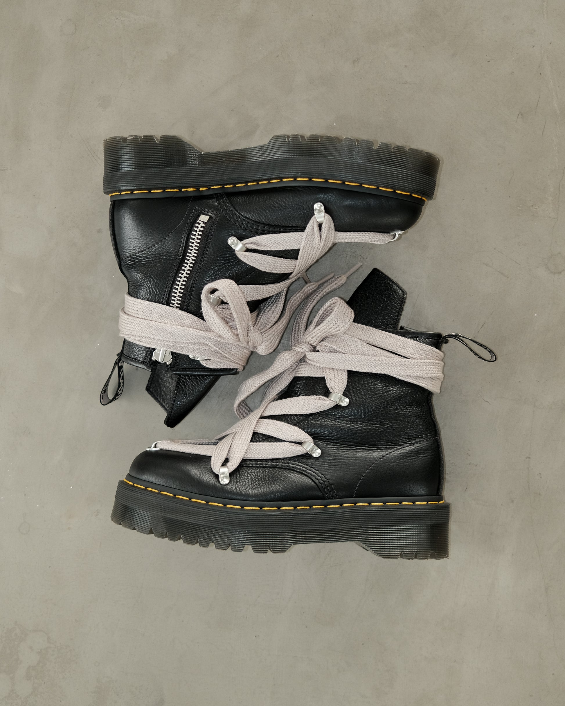 1460 Dr Martens Rick Owens Leather Platform Boots