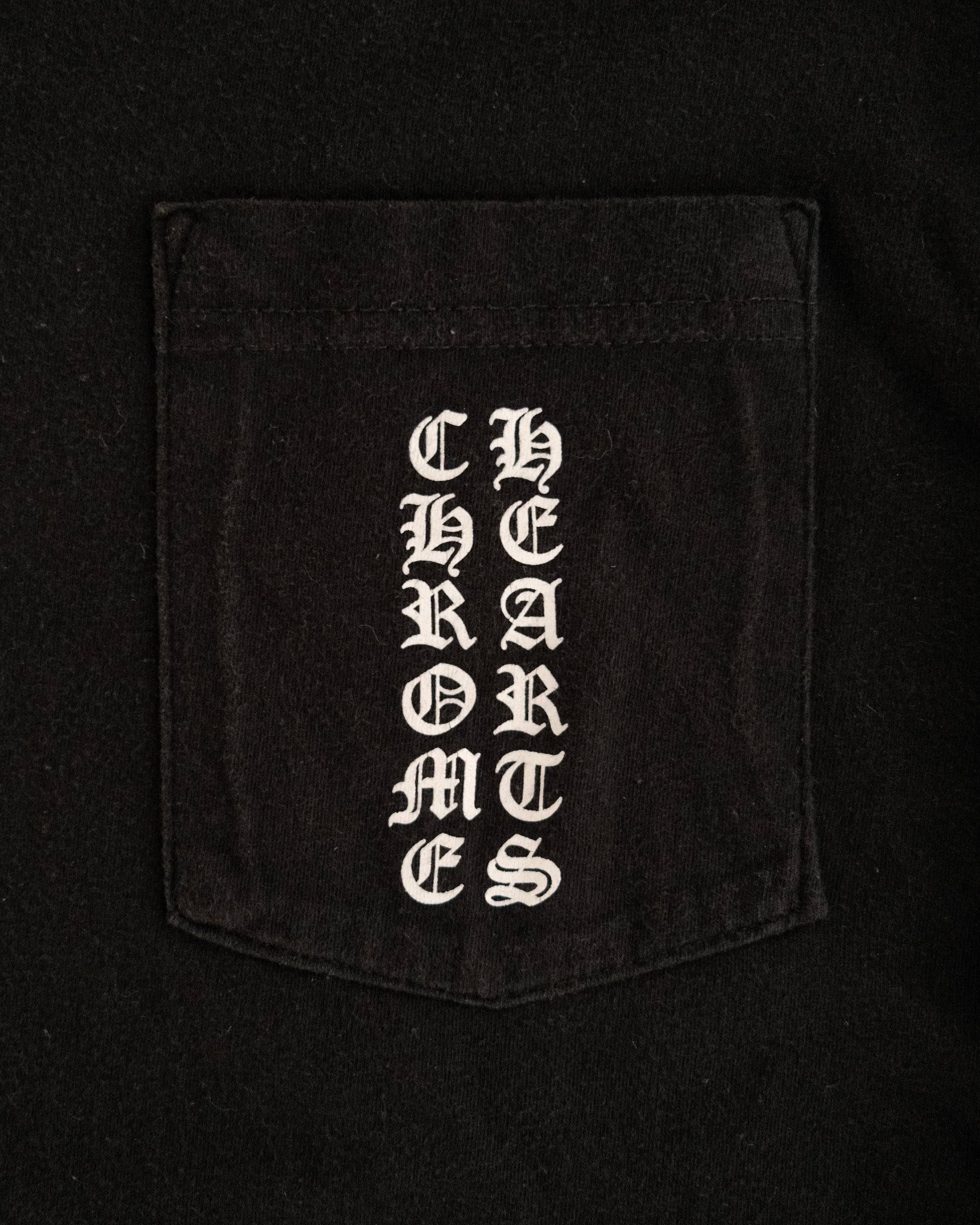 CHROME HEARTS “Fuck You” Ancient Scrips Pink L/S Tee