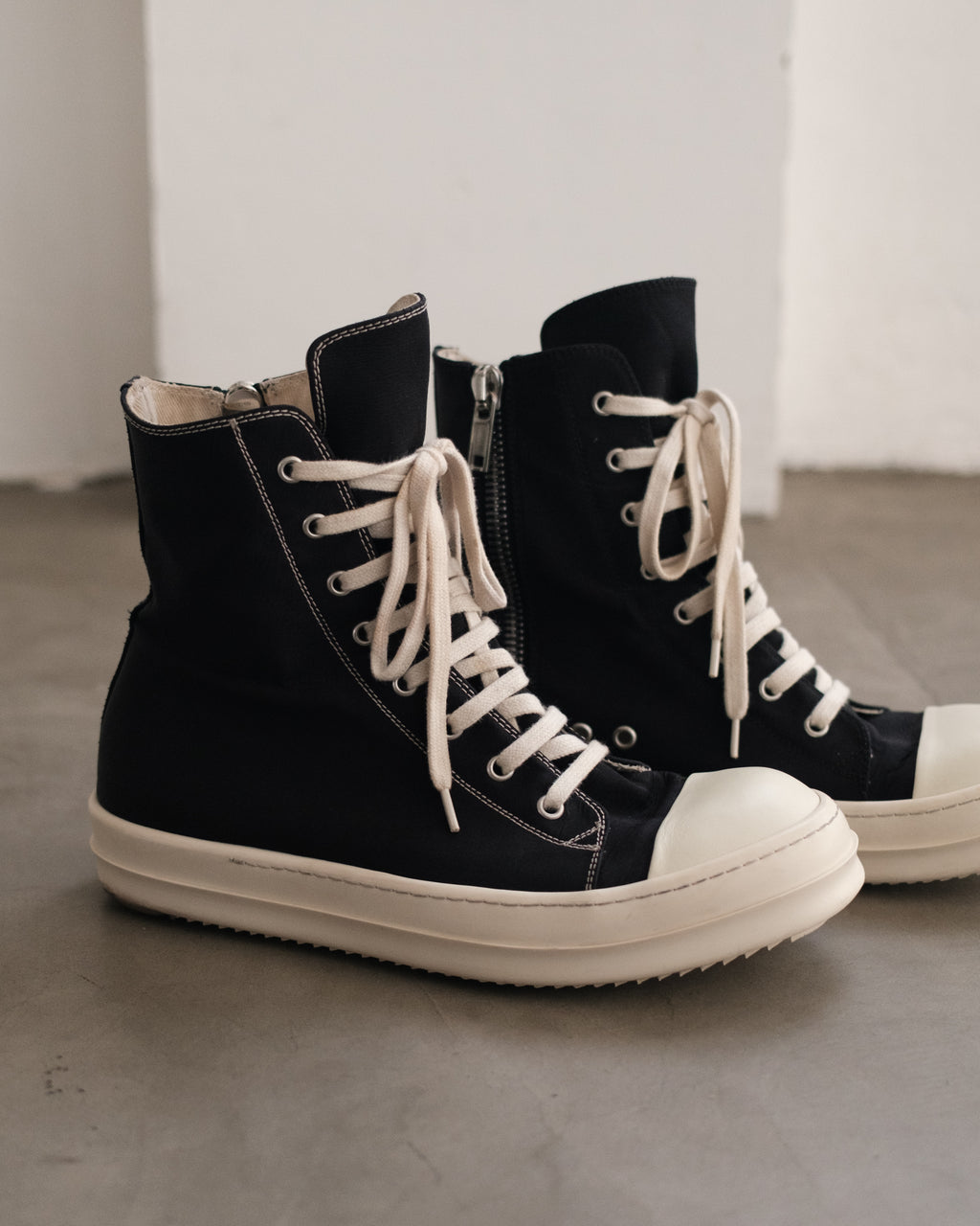 RICK OWENS Drkshdw High-Top Ramones