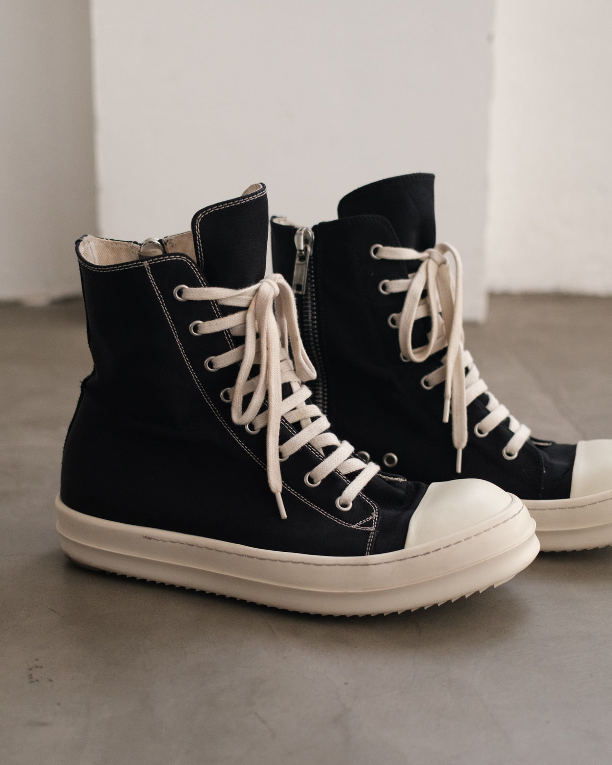 RICK OWENS Drkshdw High-Top Ramones