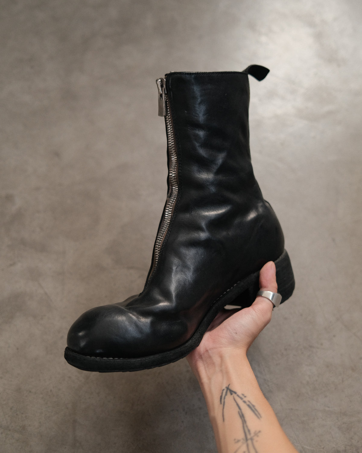 GUIDI PL2 Horse Leather Boots