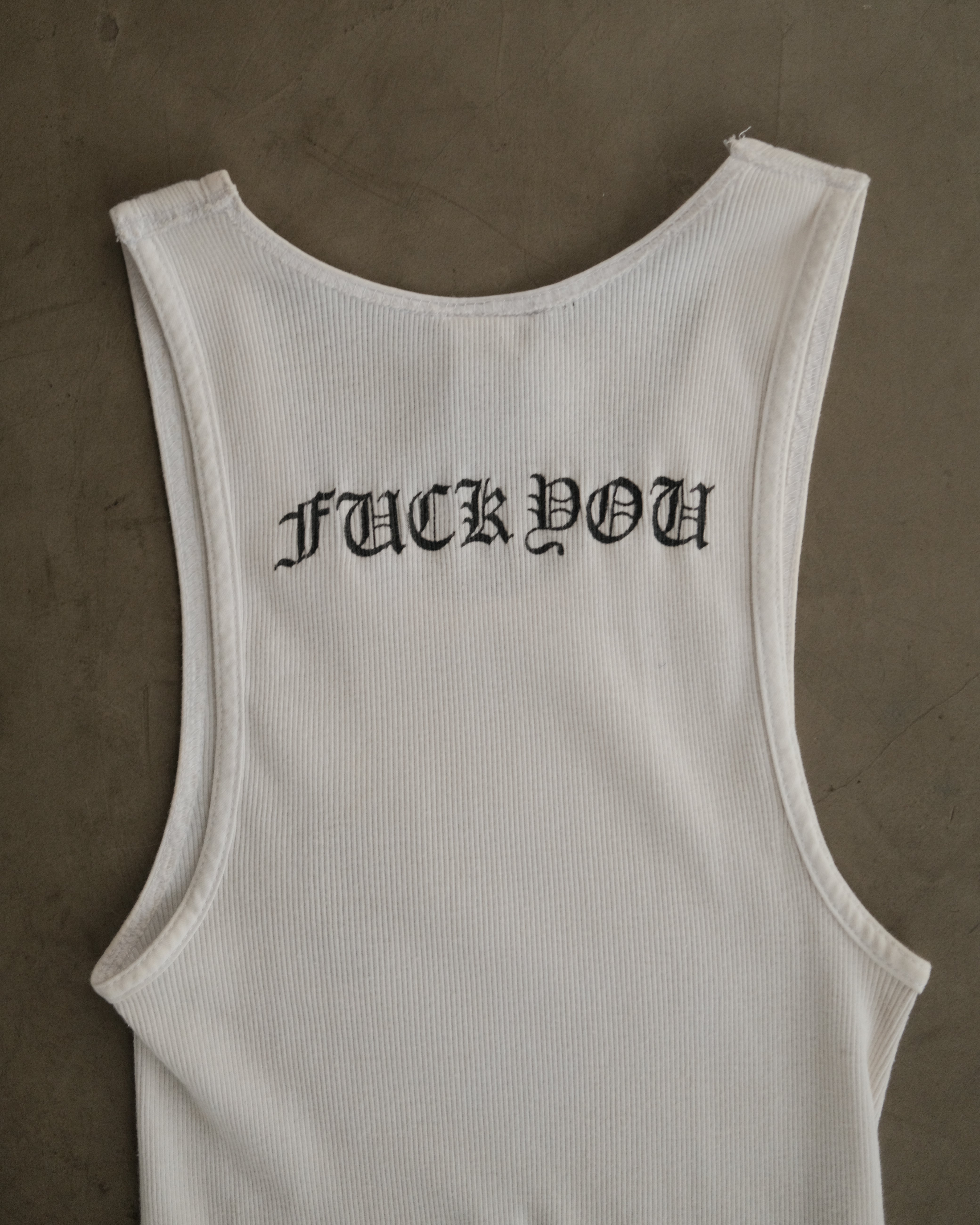 CHROME HEARTS TOKYO タンクトップ Vintage CHROME HEARTS Tokyo Exclusive Dagger Tank Top – Around The