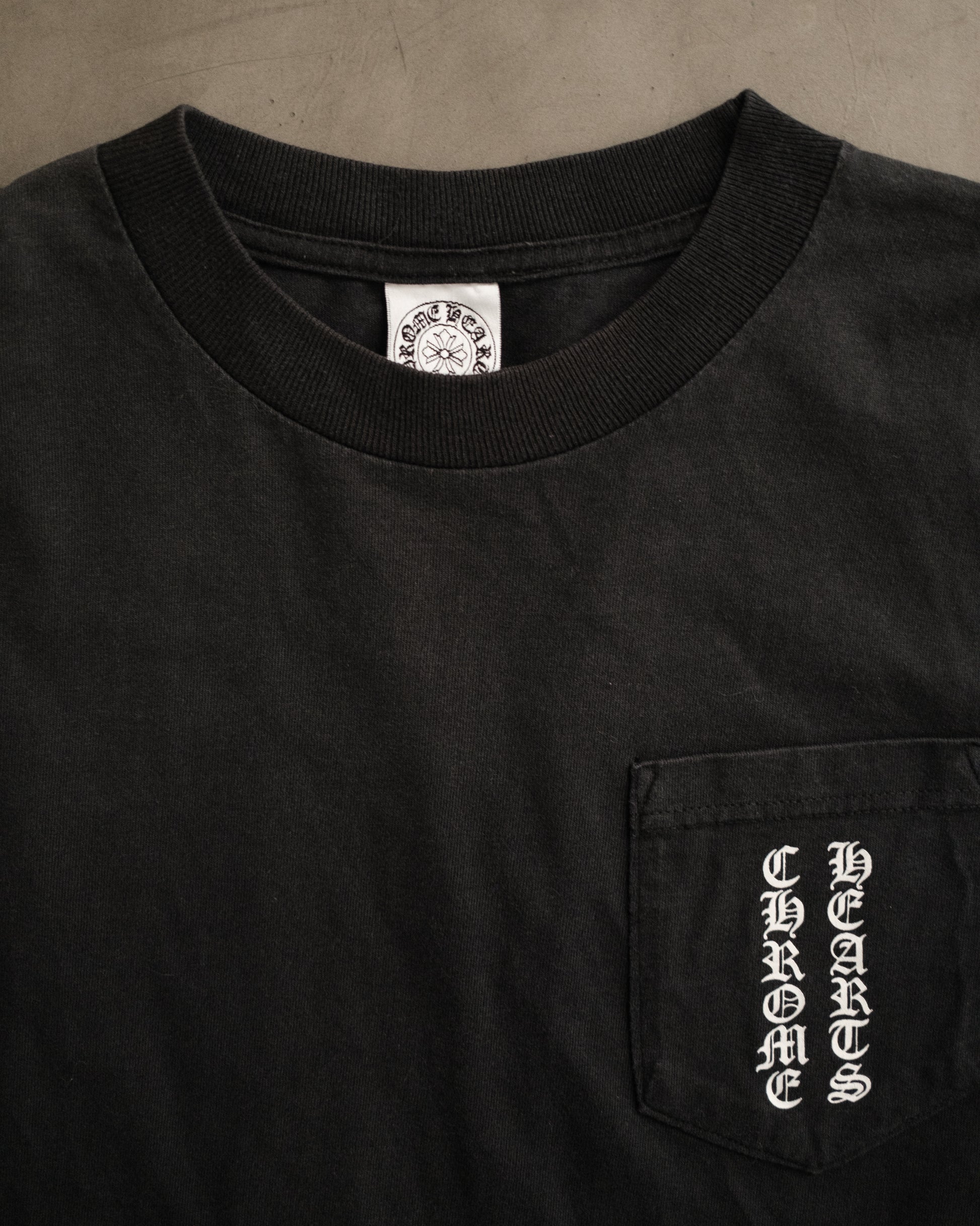 Chrome Hearts Metallic Prints Vertical Logo Vintage