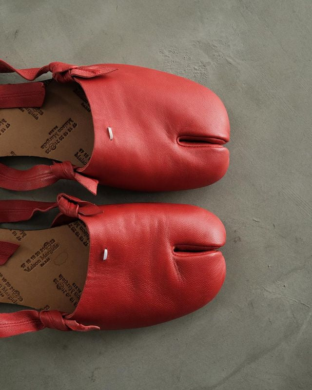 MAISON MARGIELA Tabi Strapped Ballet Shoes