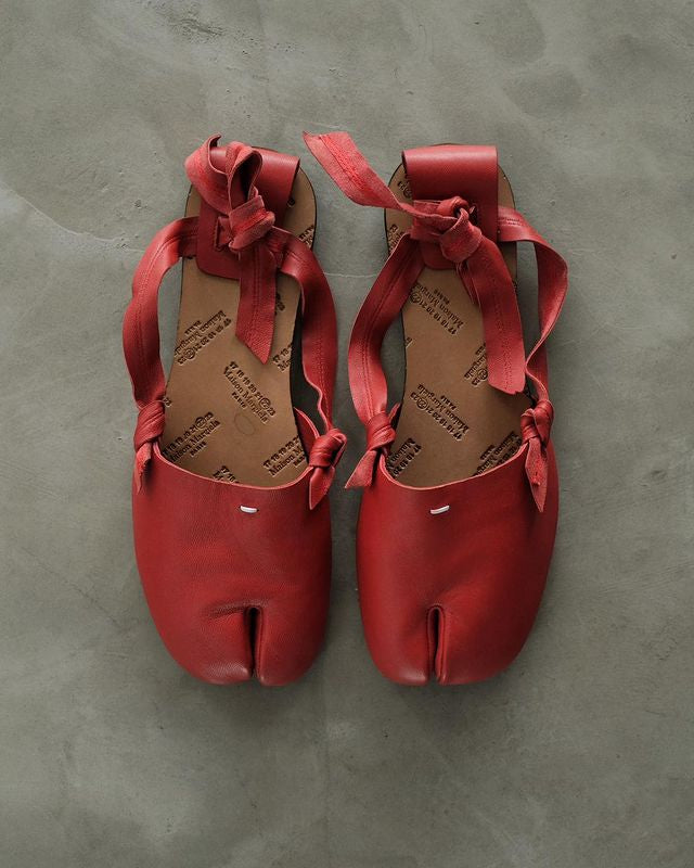 MAISON MARGIELA Tabi Strapped Ballet Shoes