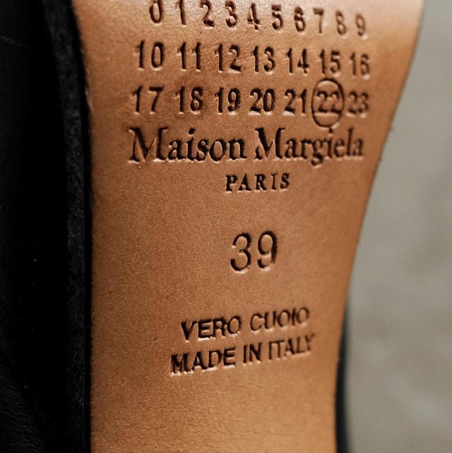 MAISON MARGIELA Tabi Ankle Wrap Platform Pumps